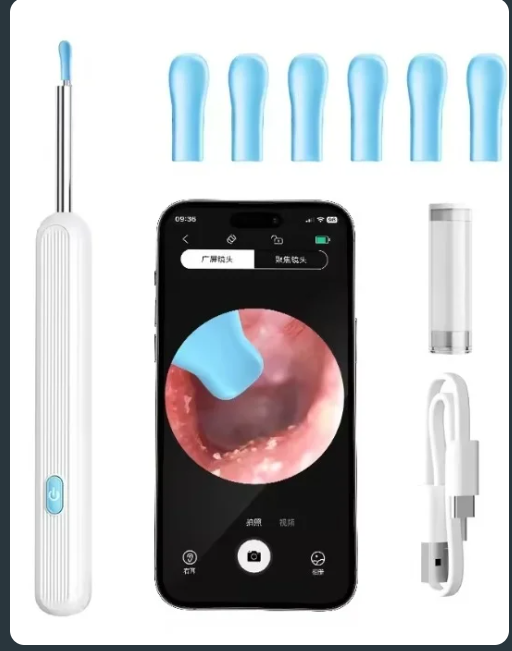 Limpiador Oído Cámara HD