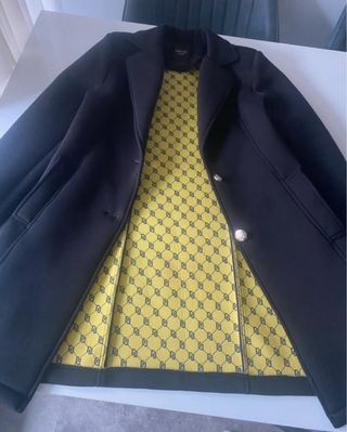 Abrigo/ Chaquetón Gaudí estilo italiano. Neopreno