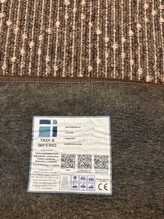 Alfombra Pasillera 67x400cm Marca Tadi&Imperio.