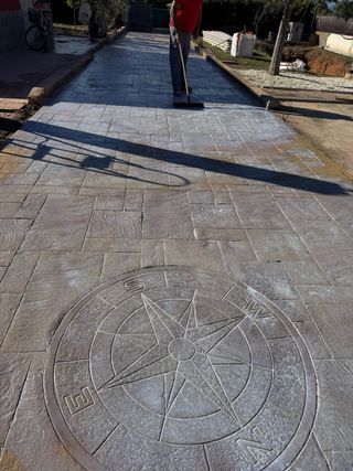 Hormigón Impreso para exteriores