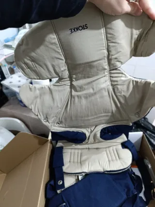 Mochila Portabebés Stokke MyCarrier Frontal