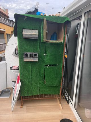 Jaula para pájaros o mascotas