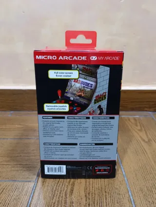 Consola Portátil My Arcade Bad Dudes Nueva