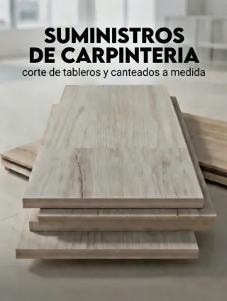 Tableros de carpintería a medida