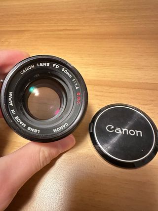 Obiettivo Canon FD 50mm f1.4 SSC