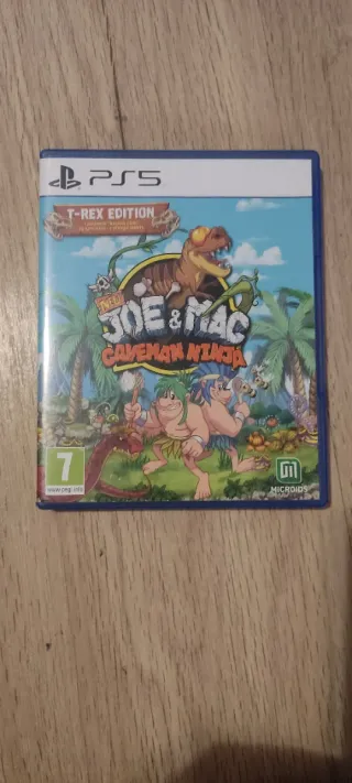 PS5 Joe & Mac Caveman Ninja T-Rex Edition