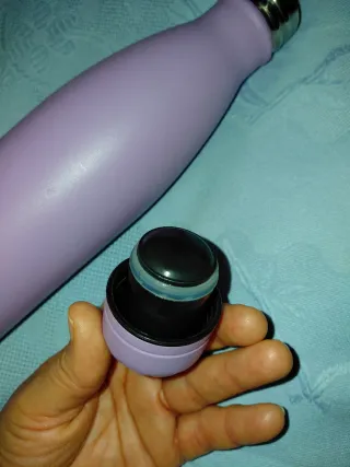 2 Botellas Chilly's 500ml (Azul y Lila)