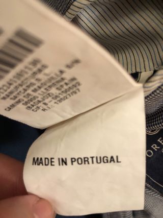 Chaqueta americana T 46/44 azul