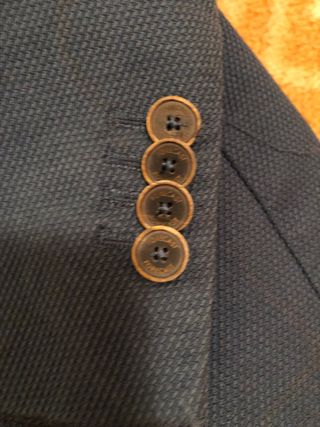 Chaqueta americana T 46/44 azul