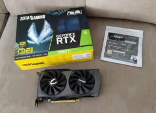 Tarjeta Gráfica Zotac RTX 3060 Ti egpu con fuente