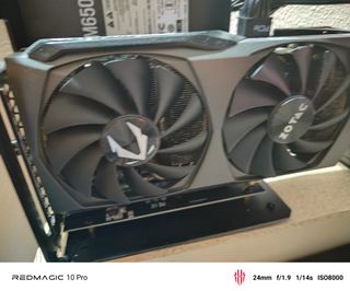 Tarjeta Gráfica Zotac RTX 3060 Ti egpu con fuente