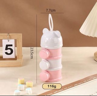 Contenedor de fórmula infantil 3 niveles