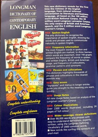 Longman Dictionary of Contemporary English