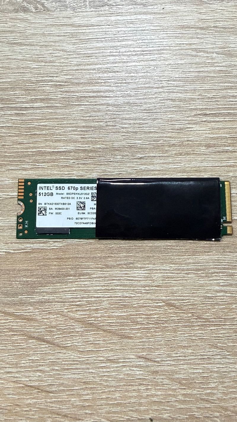 SSD Intel 670p 512GB M.2 NVMe afbeelding 3