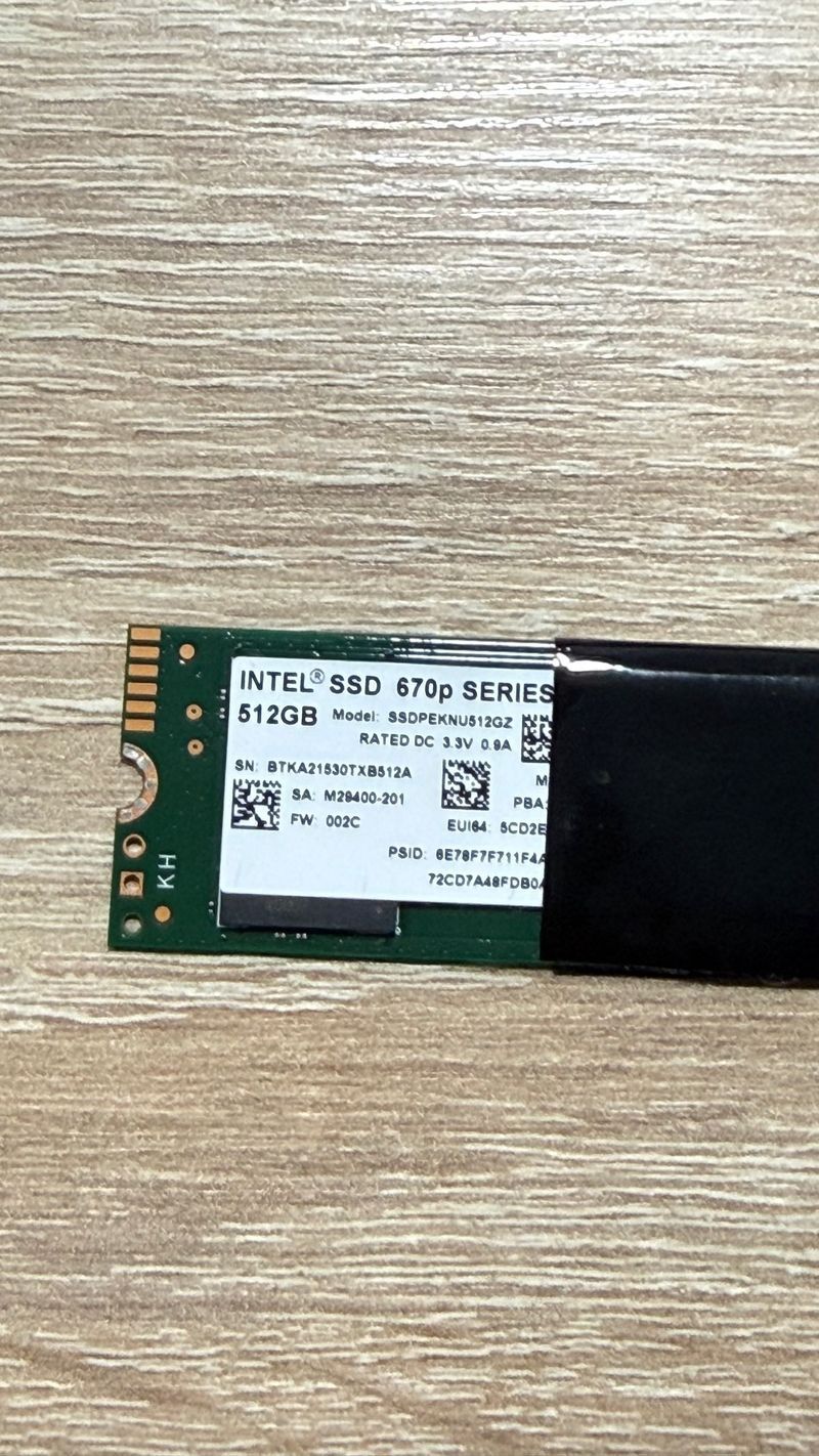 SSD Intel 670p 512GB M.2 NVMe afbeelding 2