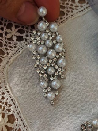 Aderezo fallero camafeo perlas