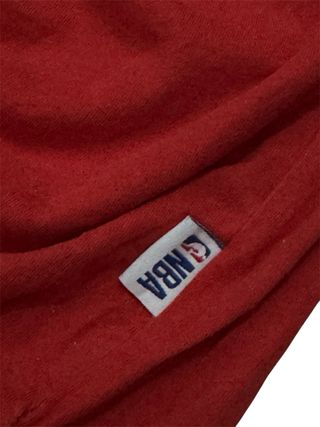 Camiseta Oficial NBA Roja - Estilo Streetwear