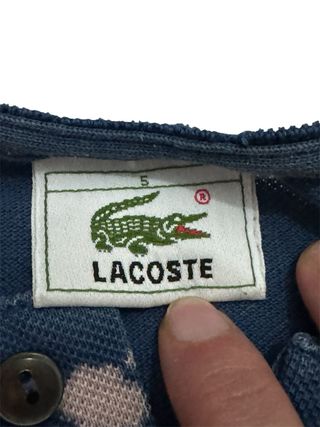 Polo Lacoste Custom Acid Wash Talla Única