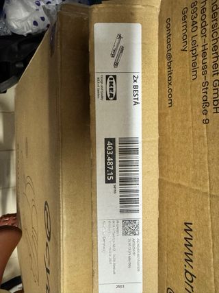 Rieles BESTA IKEA 403.487.15