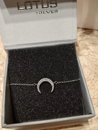 Pulsera de plata Lotus