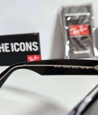 Occhiali Ray Ban Wayfarer Trasparent Black