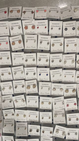 Pendientes Joyería Escudero Antialérgicos 2 pares