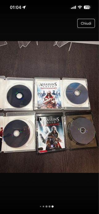 Lotto Assassin's Creed PS3 - 4 Giochi