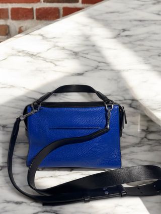 Borsa Michael Kors Pelle Blu/Nera