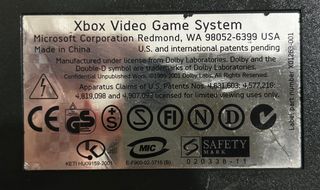 Consola Xbox Original Negra 2002