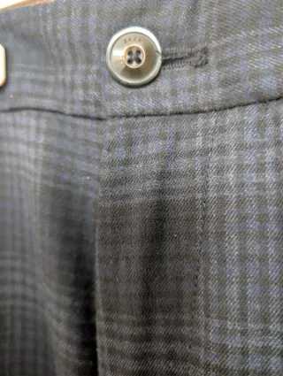 Pantalón de vestir Zara cuadros