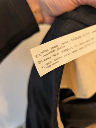 Pantalón de vestir Zara cuadros