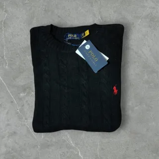 Maglione Polo Ralph Lauren nero uomo