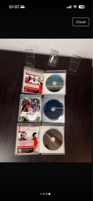 Lotto 3 Giochi FIFA PS3: 08, 10, 12