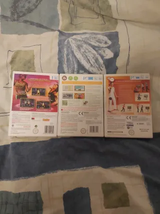 Lote 3 Juegos Wii Fitness: Zumba, Wii Fit Plus, EA