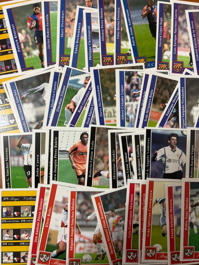 520 Fichas Liga Mundicromo 2002