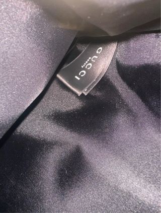 New and unused original velvet Gucci beauty clutch