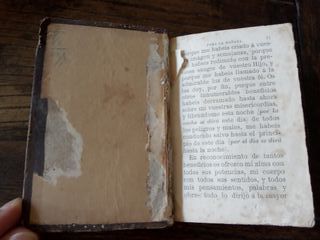 Librito de oraciones muy antiguo DIAMANTE