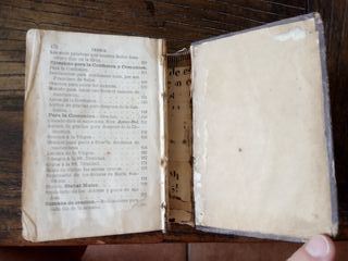 Librito de oraciones muy antiguo DIAMANTE