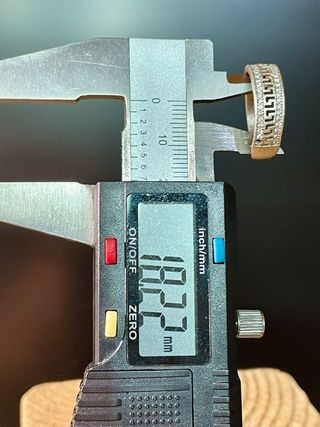 Anillo estilo azteca en plata 925 con circonitas