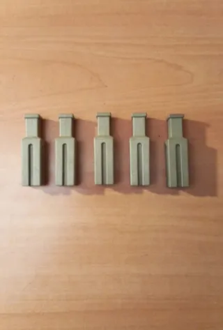 Playmobil 5 conectores almena castillo 3666