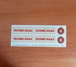 Playmobil adhesivo sticker original Circo Roncalli