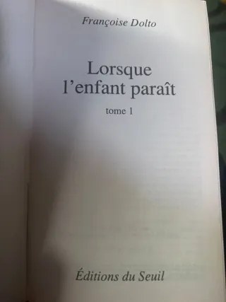 Libro Lorsque l'enfant paraît