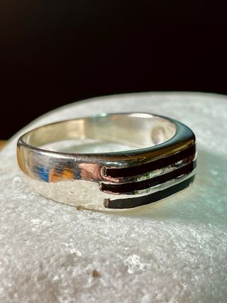 Anillo hombre plata 925