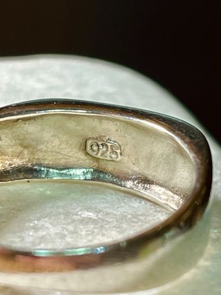 Anillo hombre plata 925