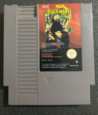 NES Wrath of the Black Manta Taito