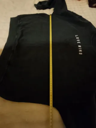 Felpa in puro cotone XL