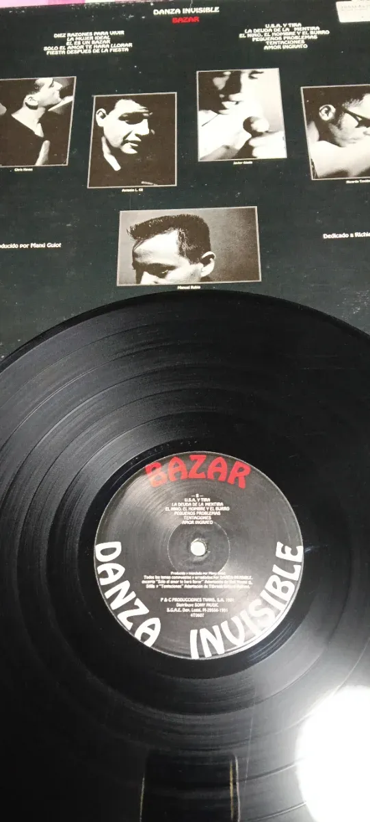 3 Vinilos Danza Invisible