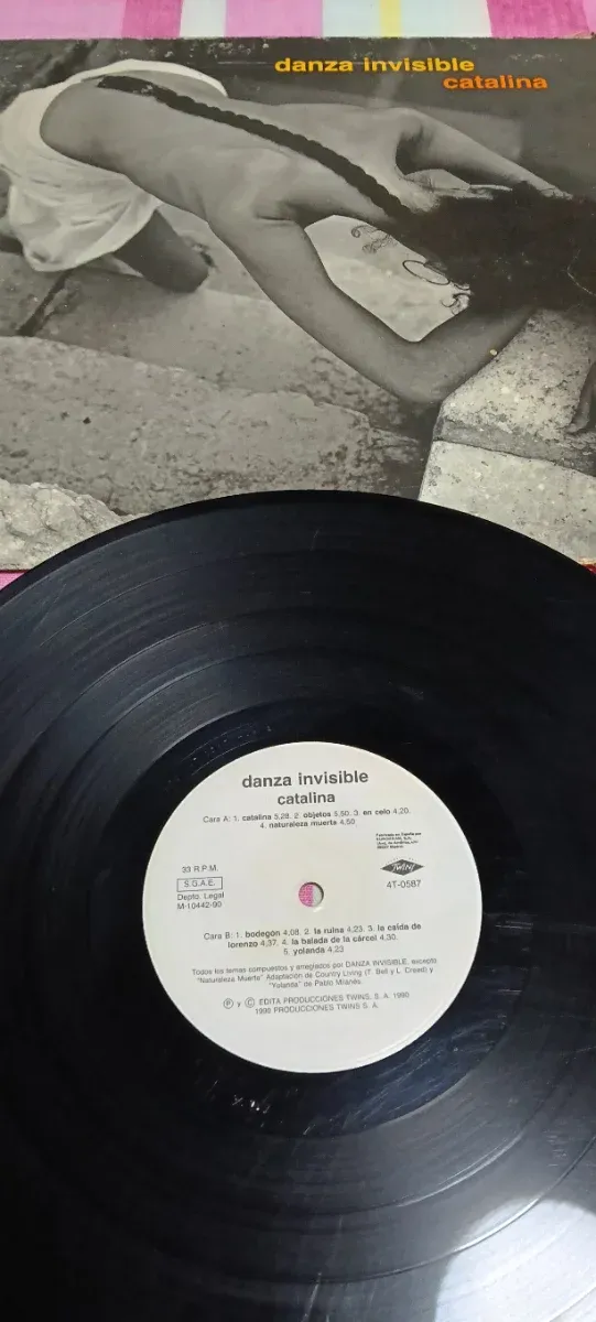 3 Vinilos Danza Invisible