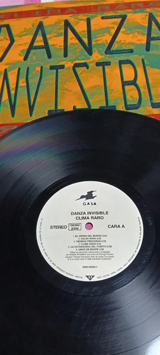 3 Vinilos Danza Invisible