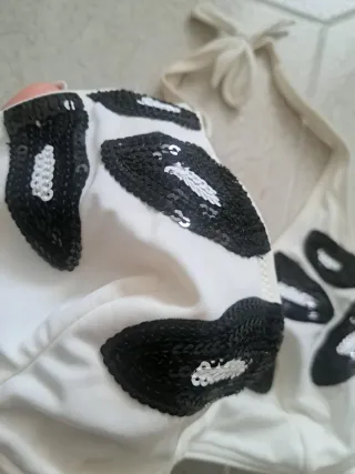 Completo Benetton bikini e copricostume